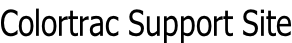 Colortrac Support Site